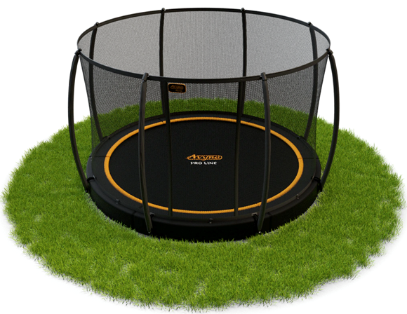 Afbeeldingen van Avyna PRO-LINE 12 ZWART INGROUND Combipakket 365cm