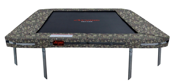 Afbeeldingen van Avyna Inground CAMOUFLAGE 380 x 255 x 20 cm rechthoek