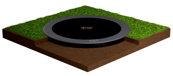 Afbeeldingen van Avyna Trampoline FlatLevel Ø305 | GRIJS