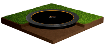 Afbeeldingen van Avyna Trampoline FlatLevel Ø305 | ZWART