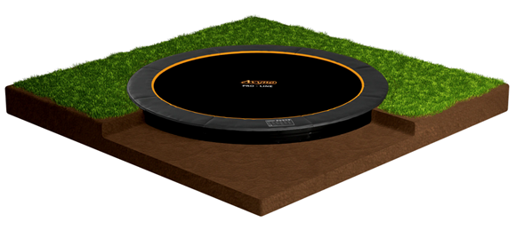 Afbeeldingen van Avyna Trampoline FlatLevel Ø305 | ZWART