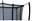 Afbeeldingen van Avyna Trampoline LOS Veiligheidsnet 275x190 Los - Zwart (G3) 