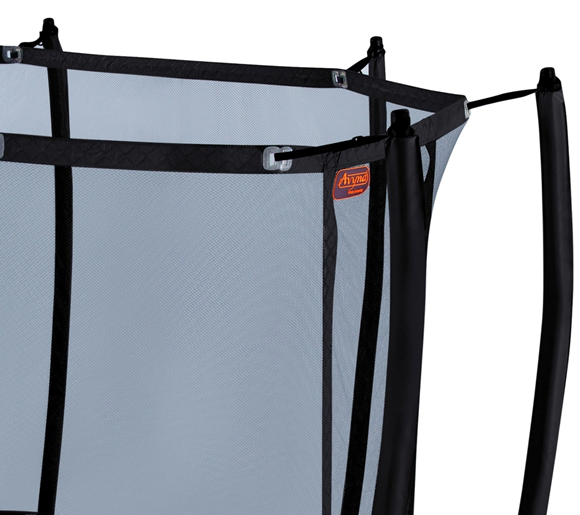 Afbeeldingen van Avyna Trampoline Inground/Flatlevel Veiligheidsnet 275x190 Los - Zwart (G3) 