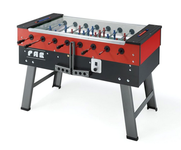 Afbeeldingen van Voetbaltafel FAS San Siro met glasplaat