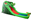 Afbeeldingen van Avyna HappyBounce Springkussen Croco Waterslide