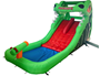 Afbeeldingen van Avyna HappyBounce Springkussen Croco Waterslide